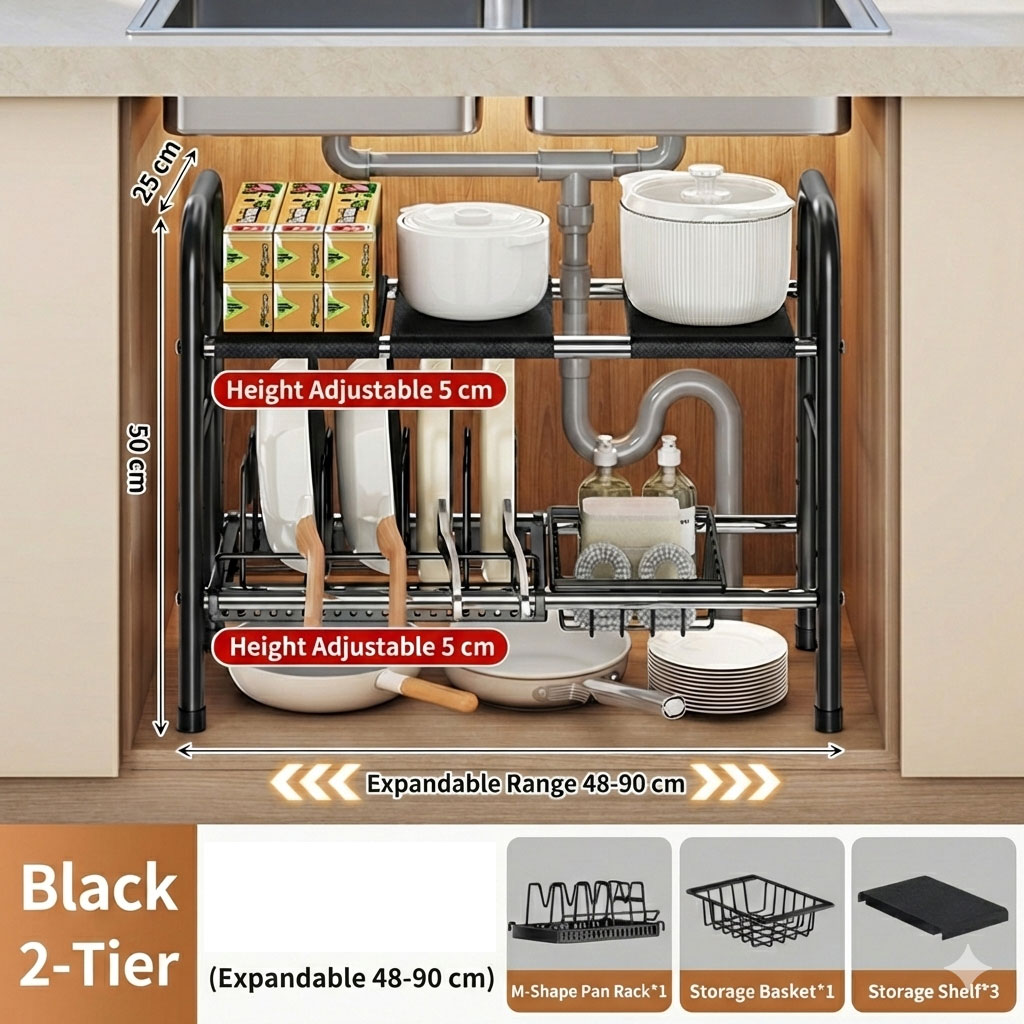 منظم أغراض في المطبخ