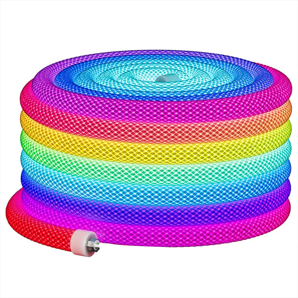 شريط إضاءة نيون RGB مرن بتوزيع 360°